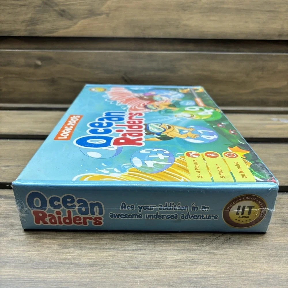 Ocean Raiders‎ Logic Roots Math Learning Game Undersea Adventure Sealed